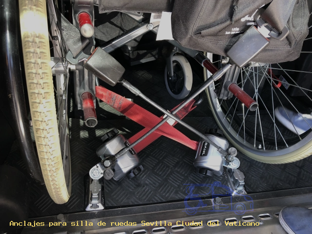 Fijaciones de silla de ruedas Sevilla Ciudad del Vaticano